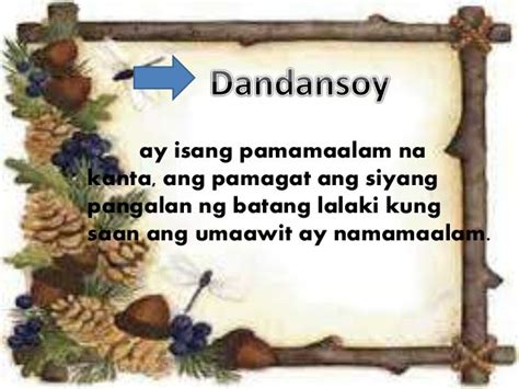 ano ang ipinapahiwatig ng kantang nosi balasi .